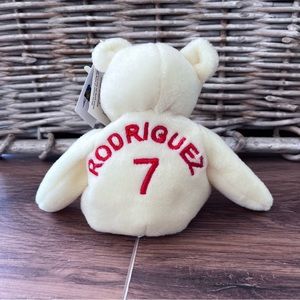 Ivan Rodriquez #7 Bamm Beano’s bear plush